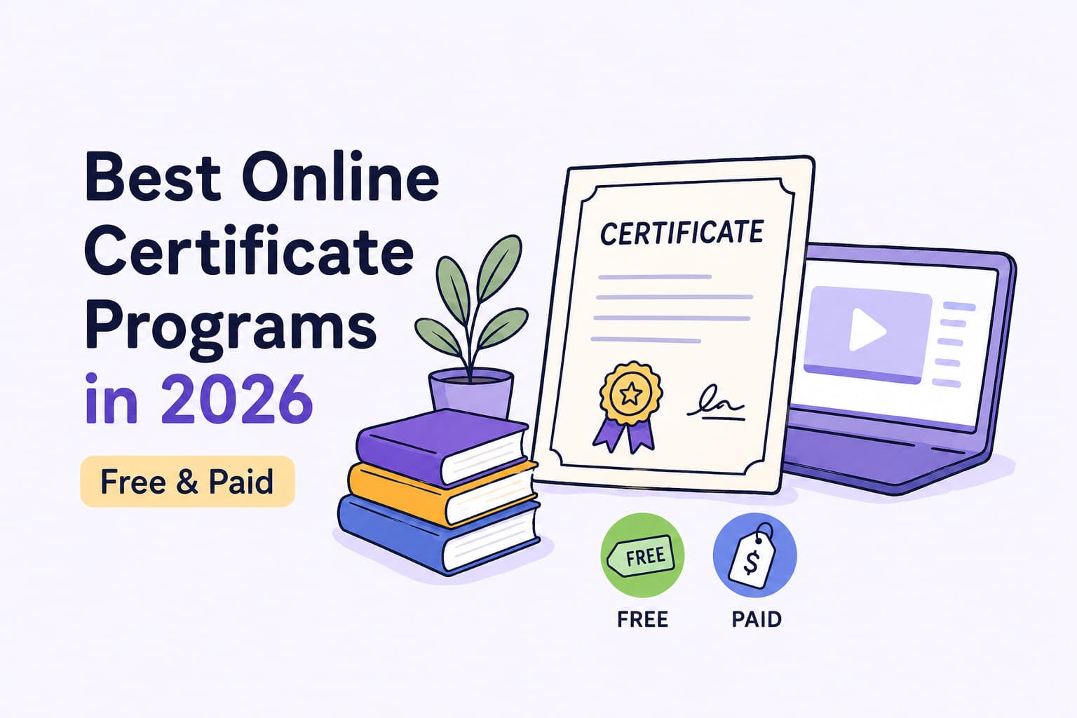 Best online certificate programs in 2026