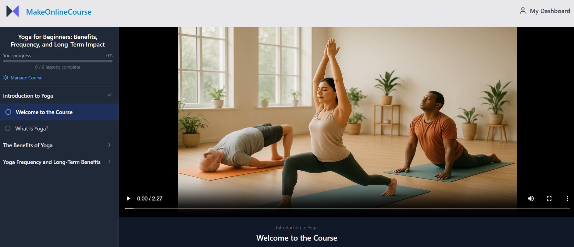 Publish and share your course